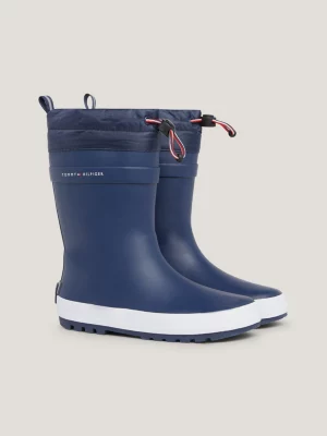 Botas de chuva com cordão ajustável