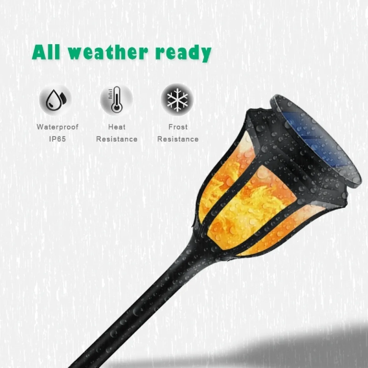 Wewoo Torche Solaire LED 96 SMD 2835