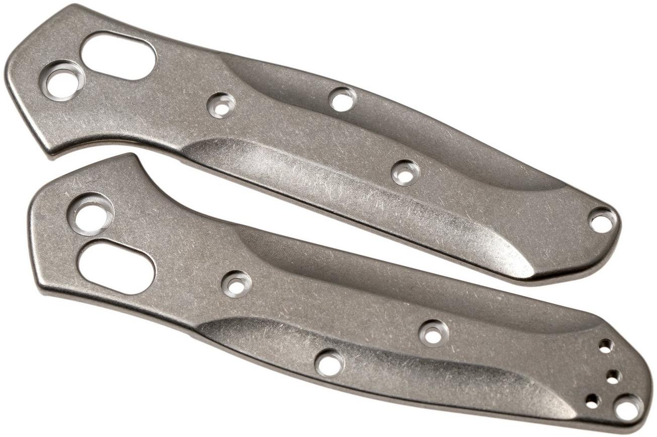 Flytanium Benchmade 945 Mini Osborne Scales, titanium