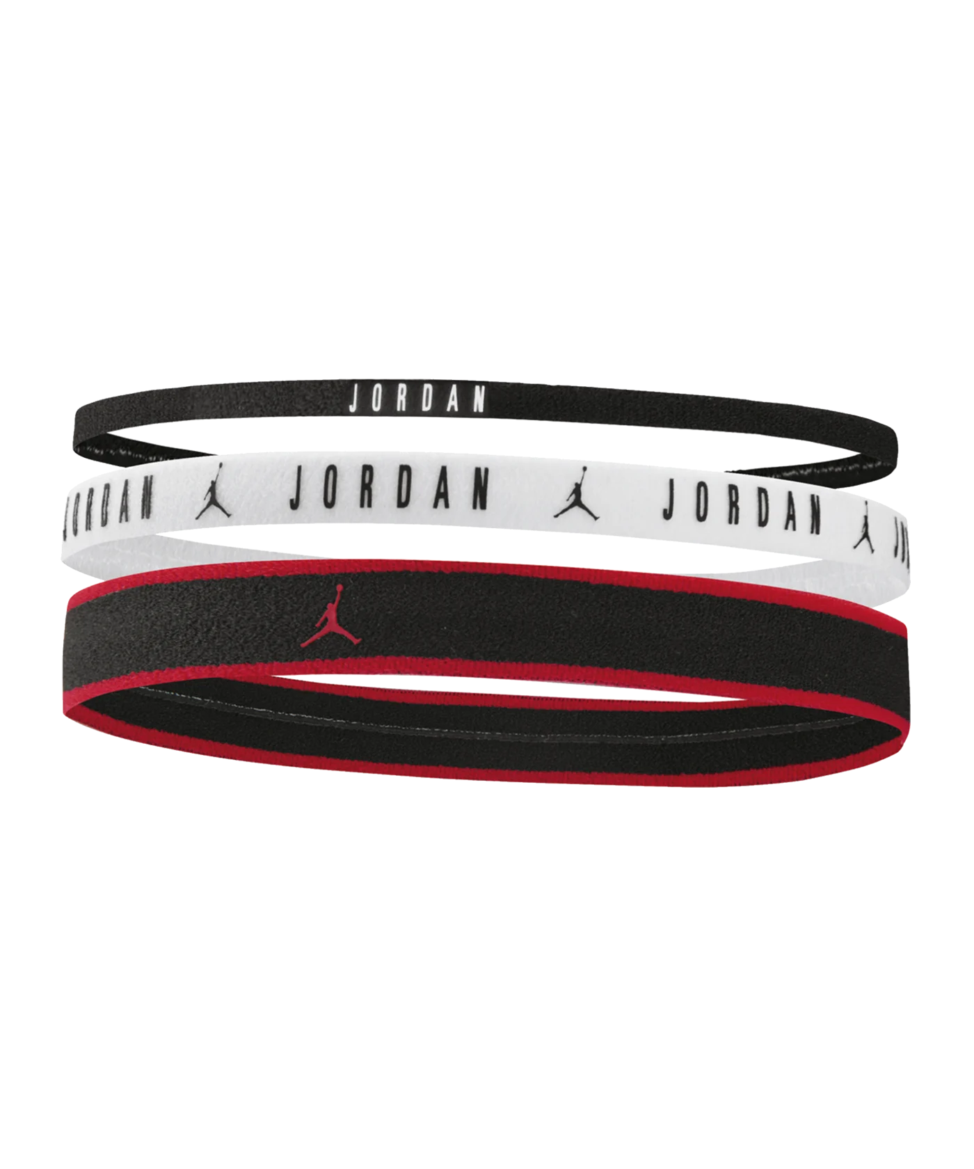 Jordan Jumpman Stirnband 3er Pack Schwarz F036
