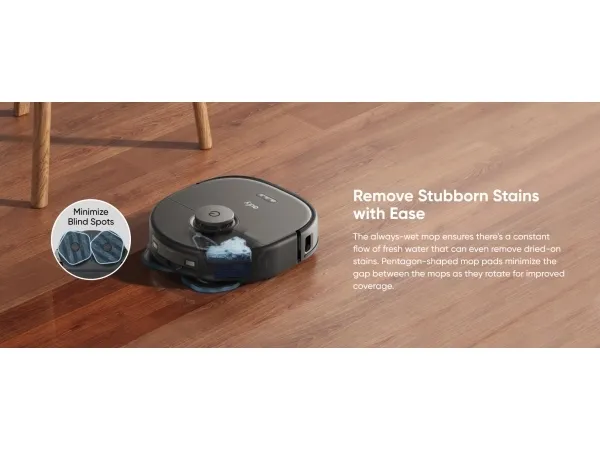 Eufy X10 Pro Omni, Sort, Rund, 2,5 L, 3 L, 113,5 mm, 327 mm