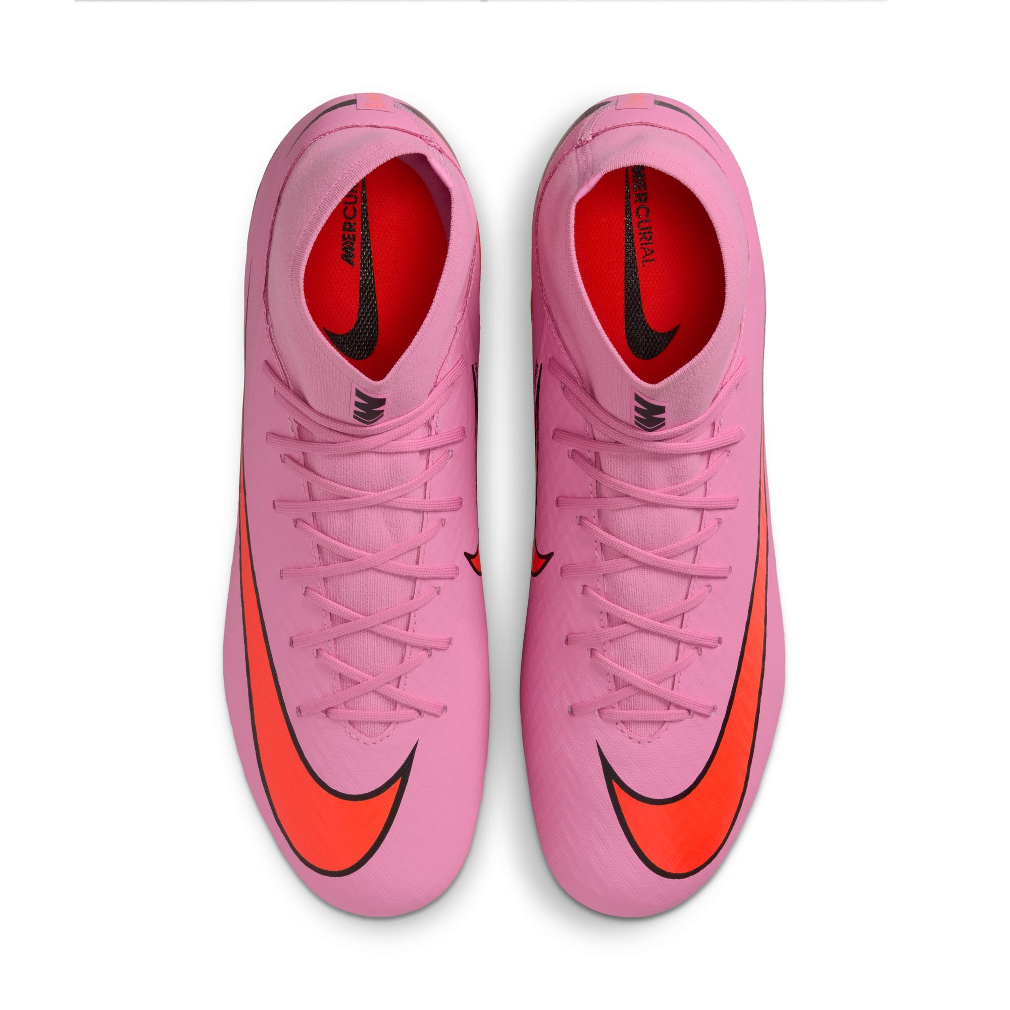 Mercurial Superfly 10 Academy FG/MG 600/Magic Flamingo/Total Crimson/Svart