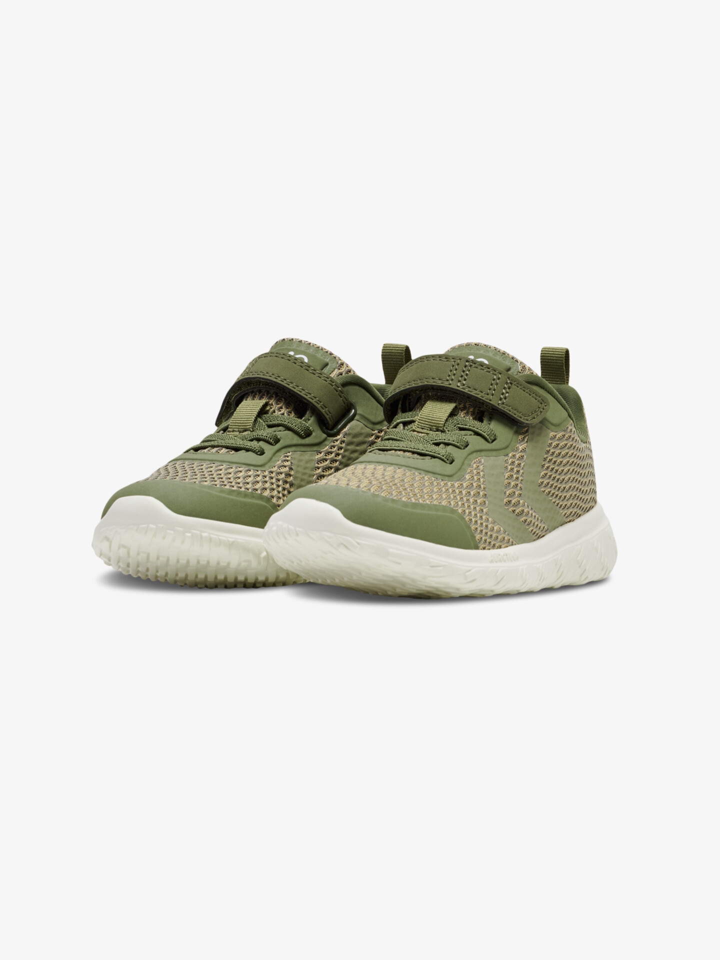 hummel Atus JR Kinder Sportschuhe olive