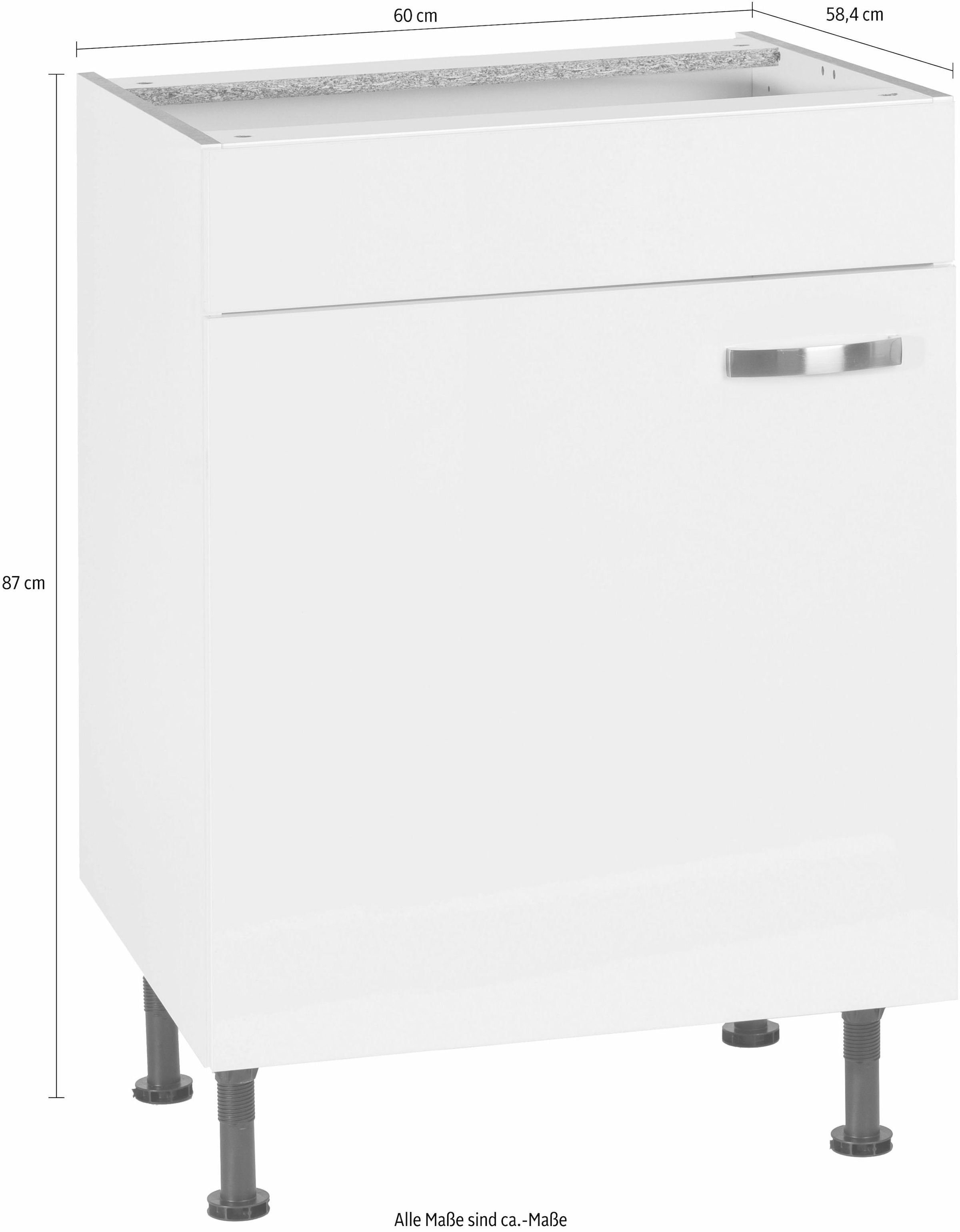 KOCHSTATION Spülenschrank »KS-Cara« Breite 60 cm