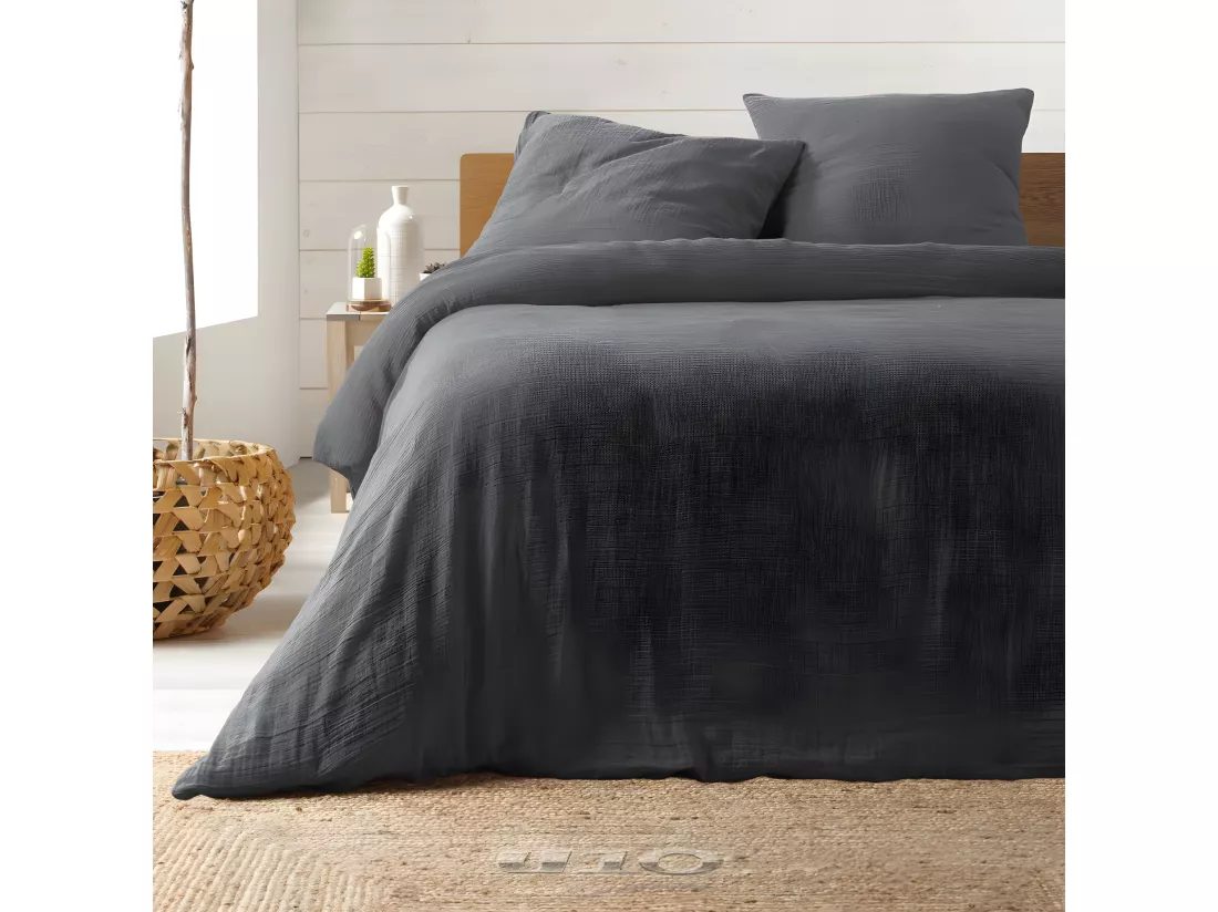 Parure de lit en Gaze de Coton 240x260cm