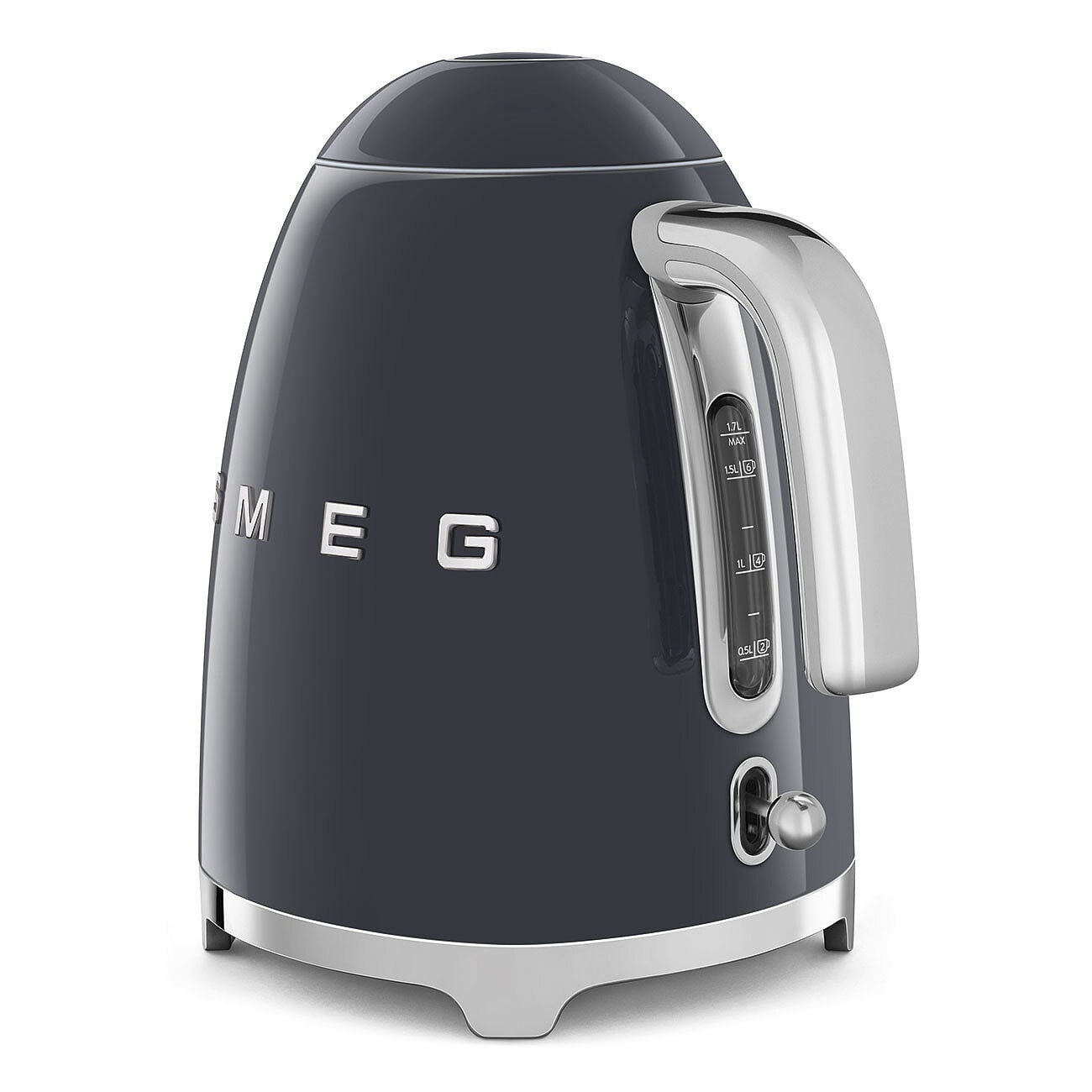 SMEG Wasserkocher 1700 ml Slate Grey