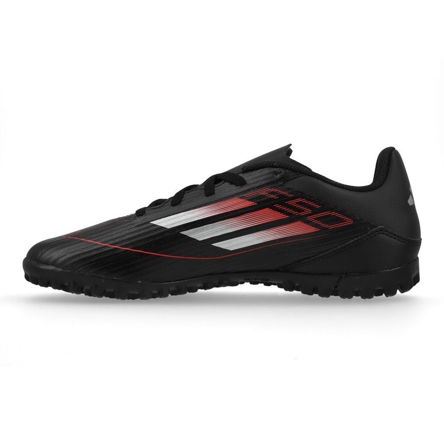 adidas F50 Club TF Stealth Victory - Noir/Argenté/Lucid Red