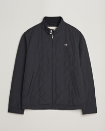 GANT The Quilted Windcheater Black