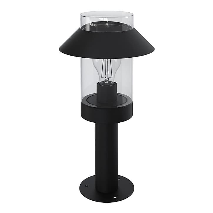 Borne Caprera taille S E27 25W IP44 GoodHome noir