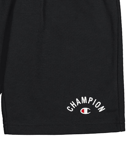 Champion Shorts - Schwarzes m. Logo