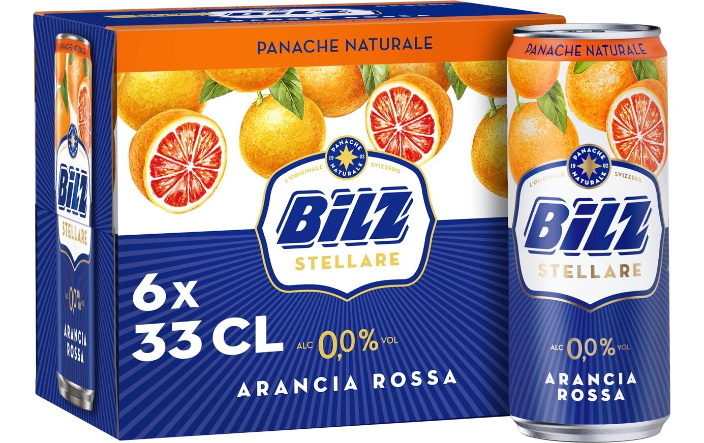 Stellare Arancia Rossa alkoholfrei 6 x 0.33 lErfrischendes Panaché mit echtem Blutorangengeschmack