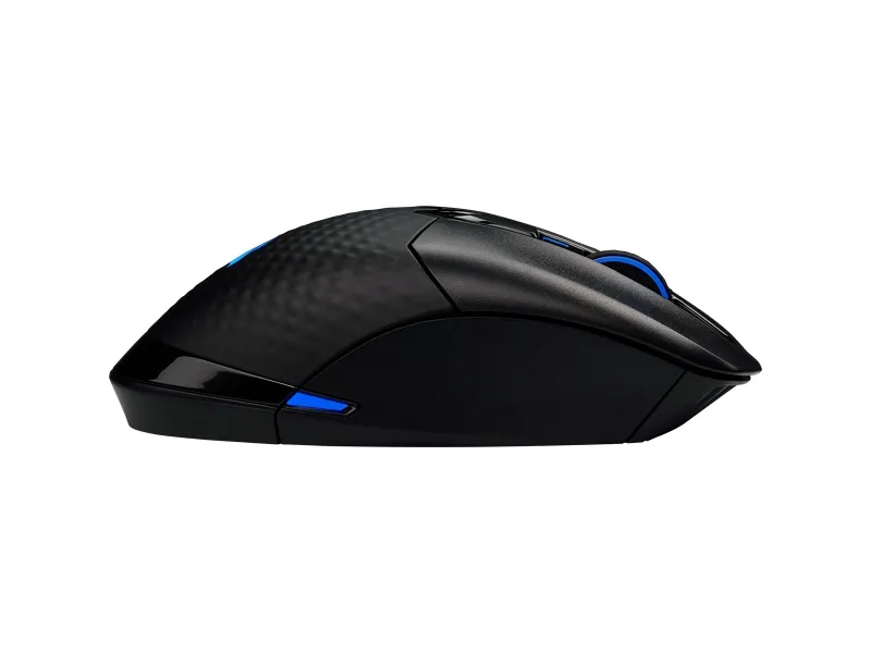 CORSAIR Gaming DARK CORE RGB PRO SE - Mus - optisk - 8 knapper - trådløs, kablet - USB, 2.4 GHz, Bluetooth 4.2 LE - sort