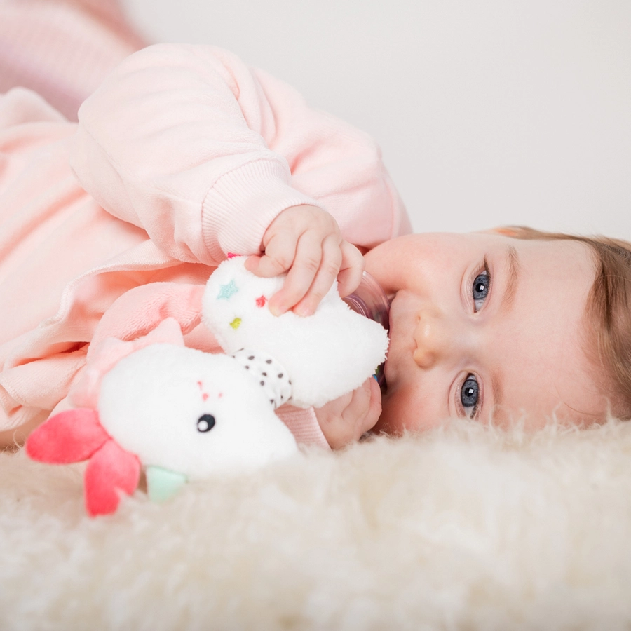 fehn® Aiko & Yuki Rasselring Einhorn