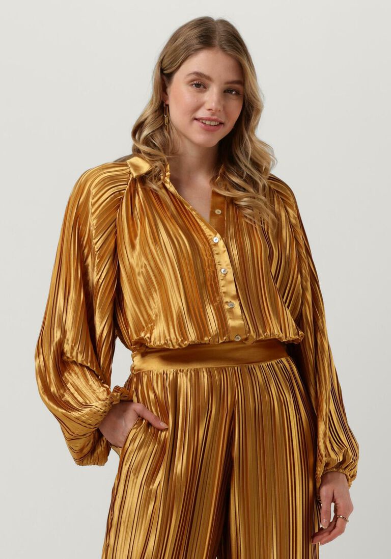 AMAYA AMSTERDAM gouden amaya amsterdam blouse misty blouse