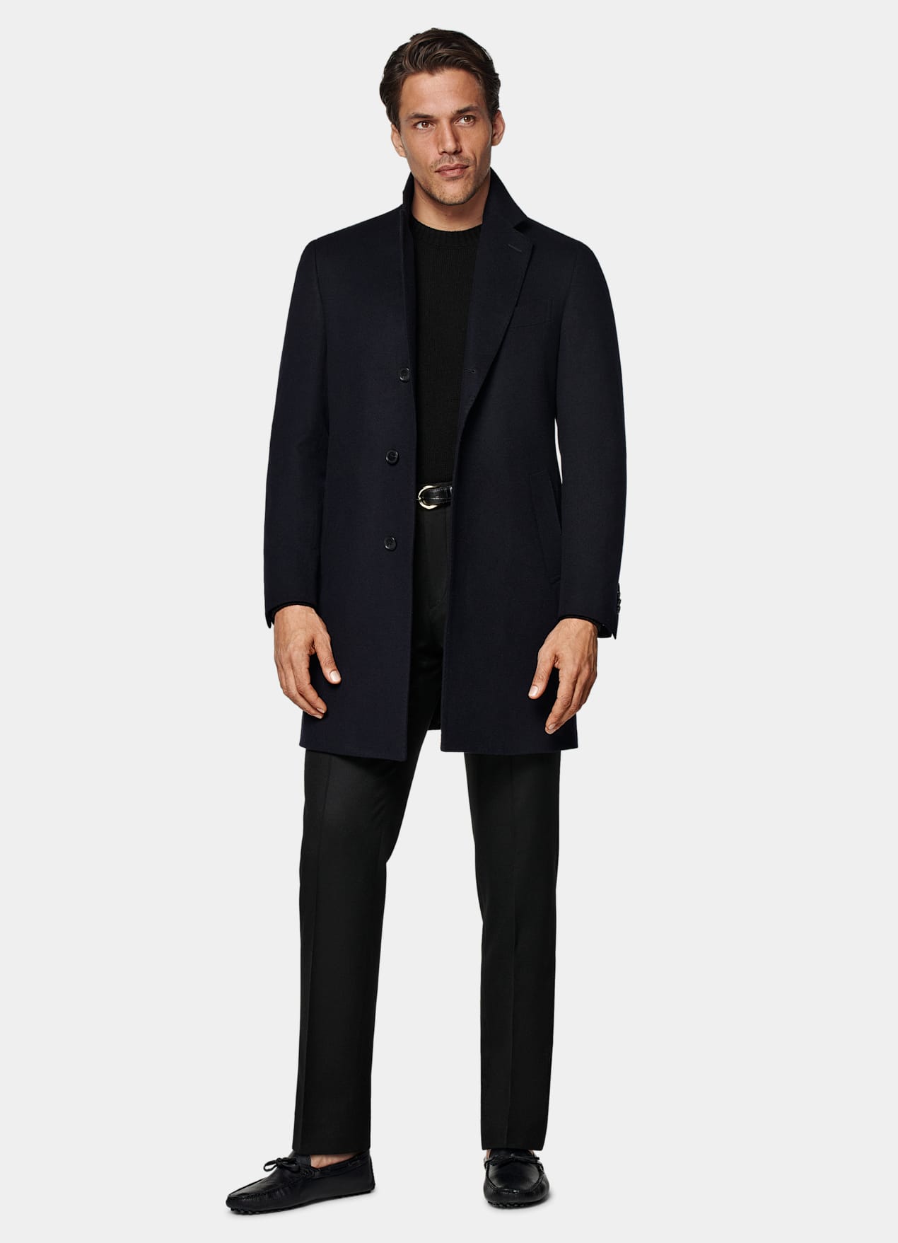 Manteau bleu marine