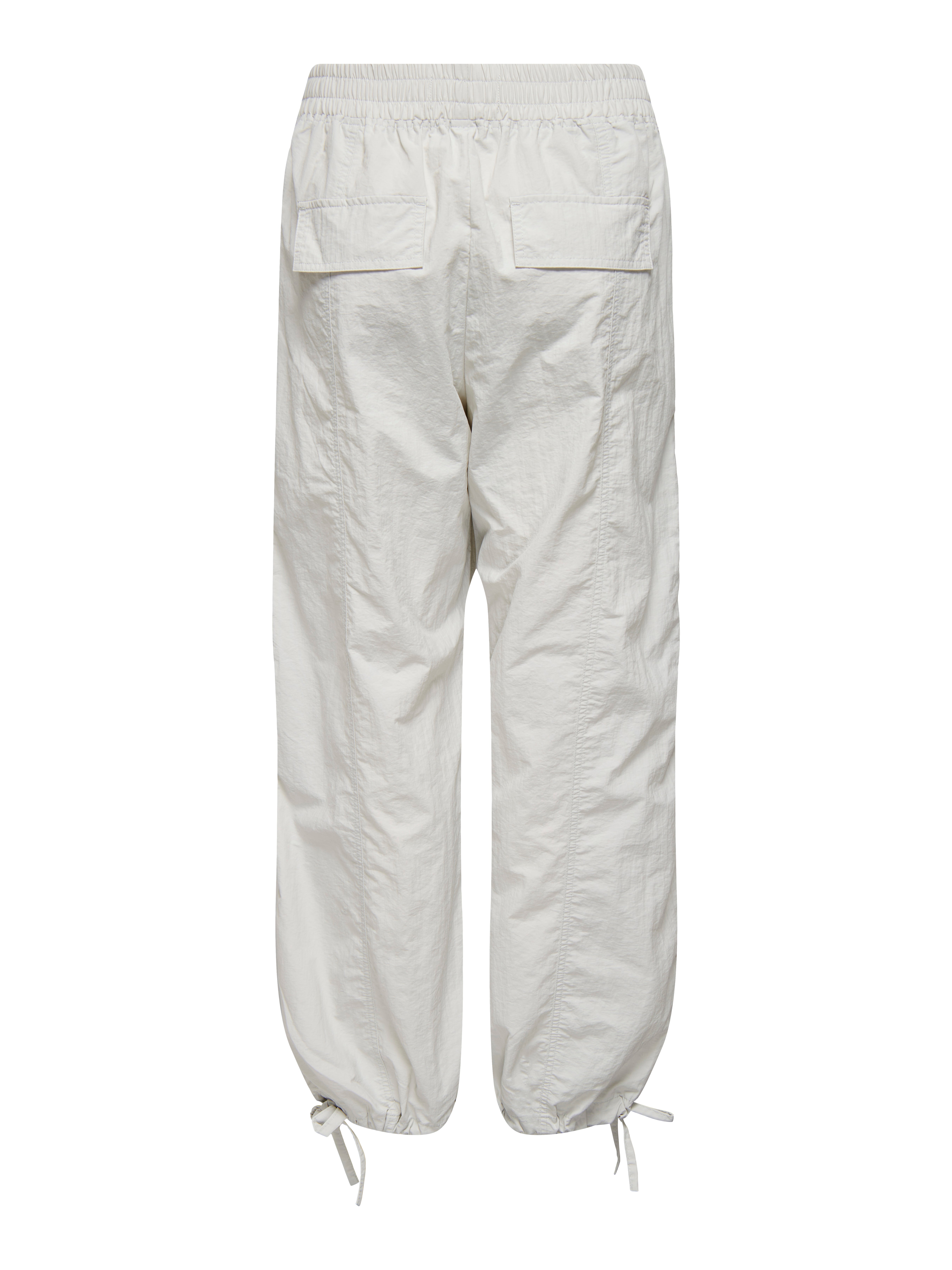 NEOENIELCA Mittlere Taille Gerade geschnitten Cargo-Hose Glacier Gray
