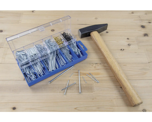 Nagelassortiment, 803 stuks