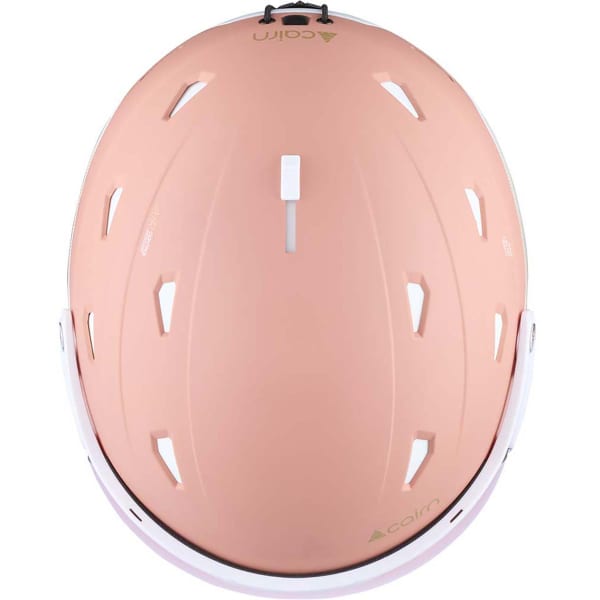 Casque de ski CAIRN SHUFFLE S-VISOR EVOLIGHT NXT® MAT PEACH