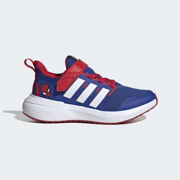 ADIDAS ORIGINALS CHAUSSURE À LACETS ÉLASTIQUES ET SCRATCH SUR LE DESSUS ADIDAS X MARVEL FORTARUN SPIDER-MAN 2.0 CLOUDFOAM