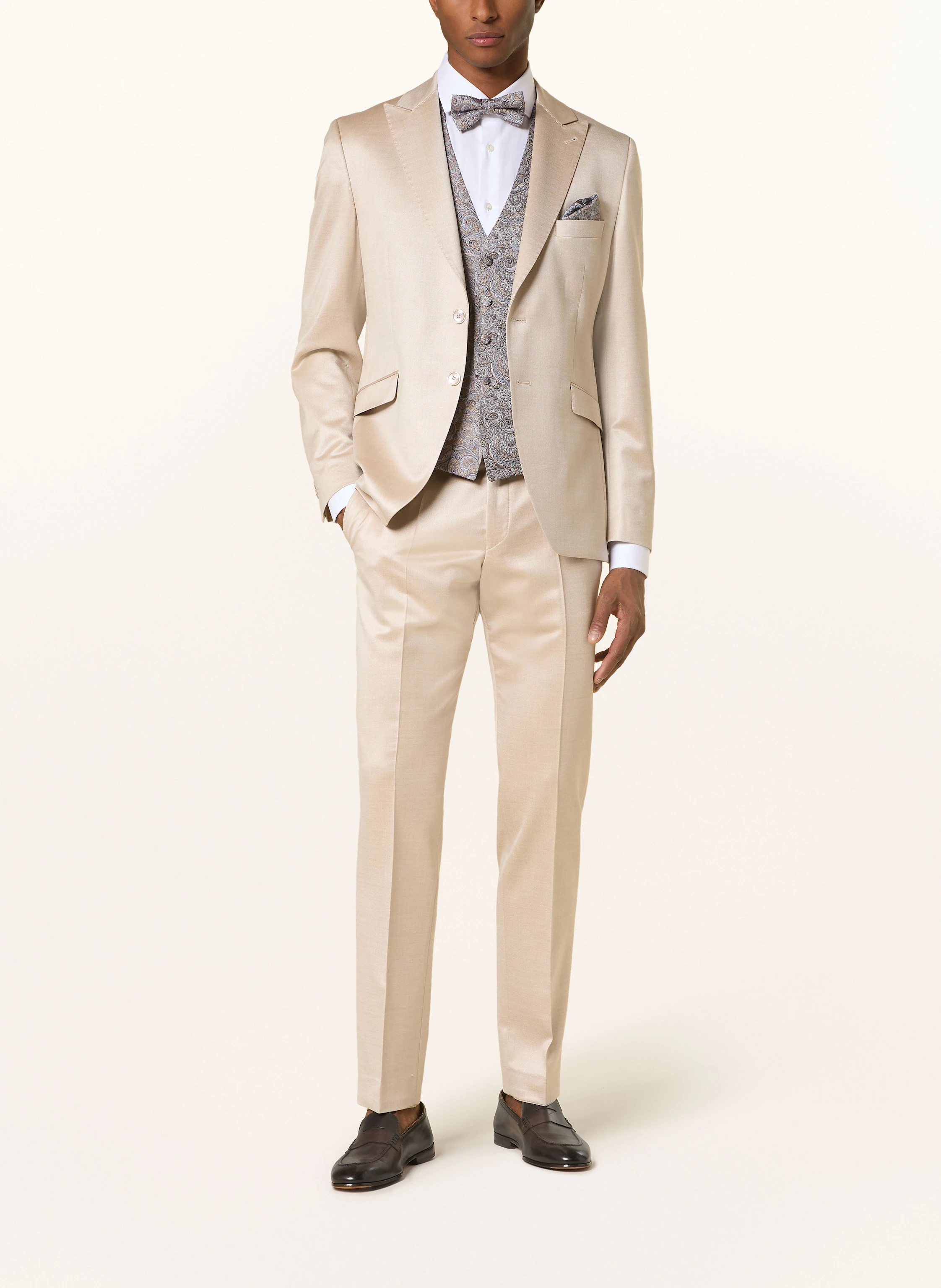 WILVORST Anzugweste Extra Slim Fit