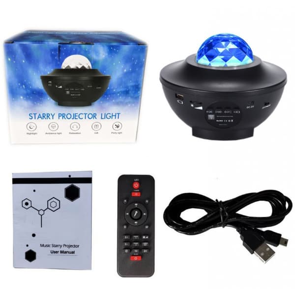 LED Galaxy Sky Projector - Skape en vakker stjernehimmel