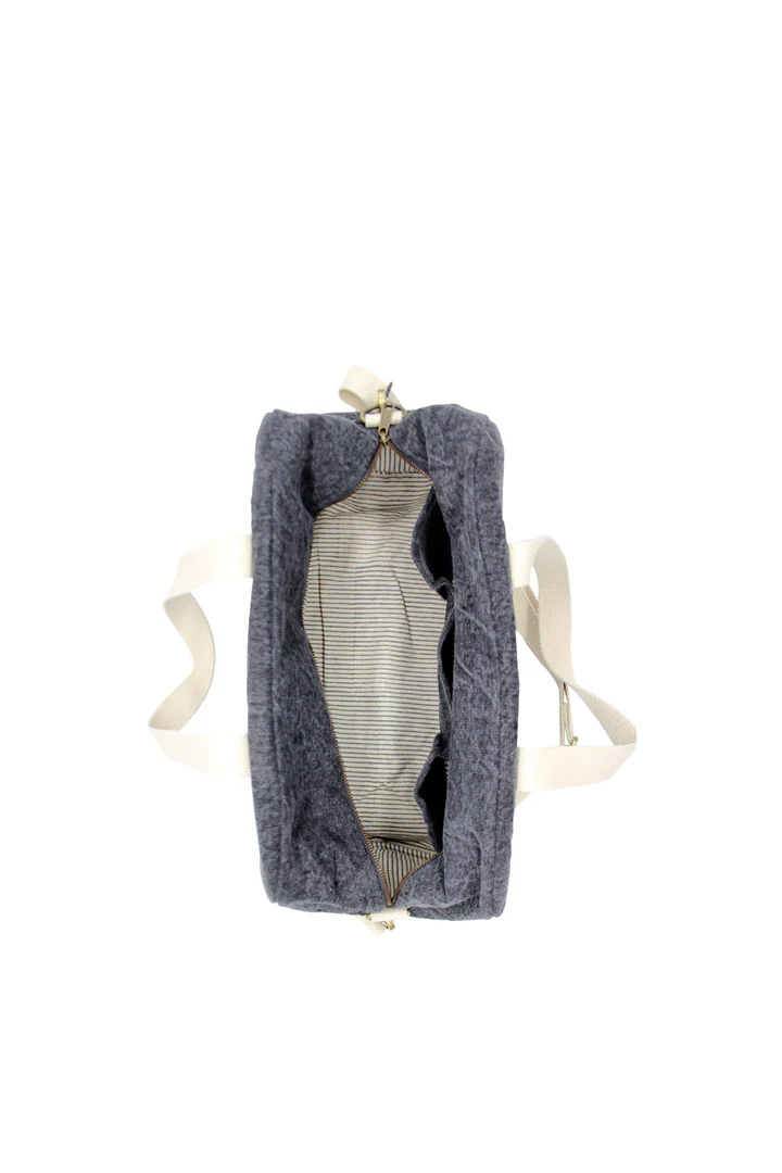 Sac bowling Charlie Denim Gris