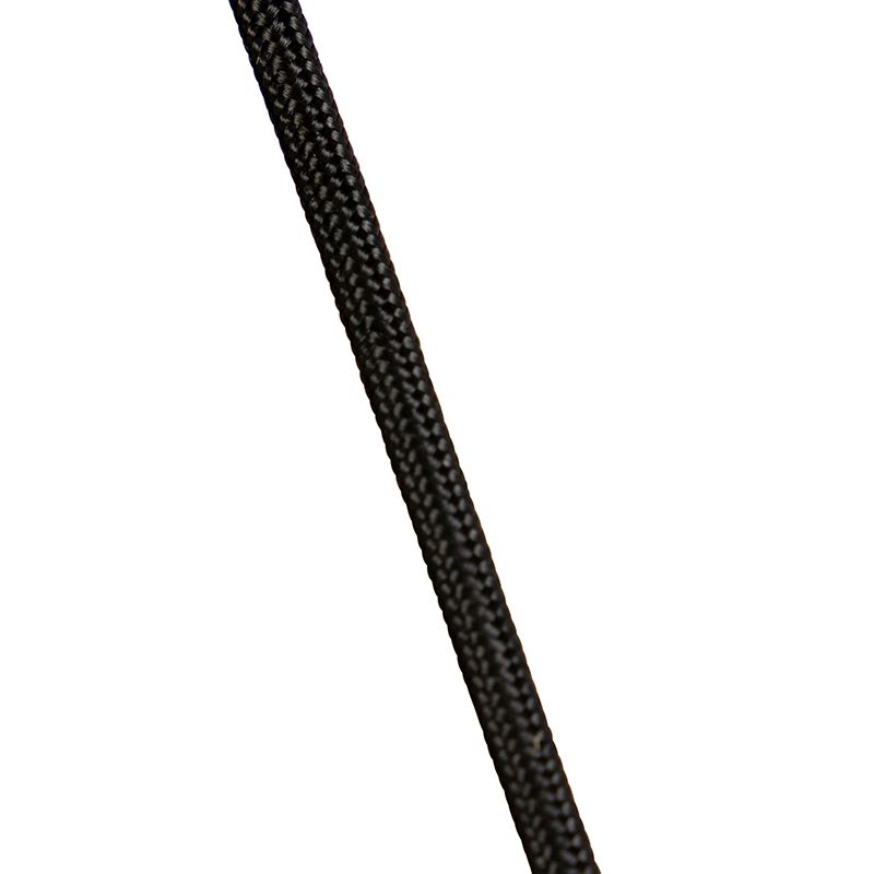 Hanglamp met 3 katoenen kappen zwart met goud - Cava