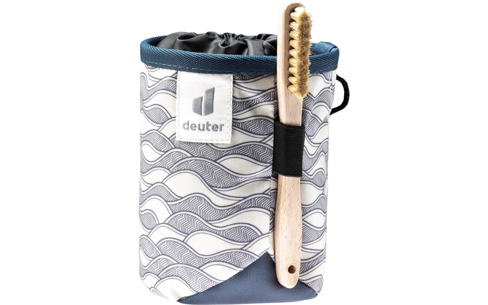Deuter Gravity Chalk Bag I Klettertasche 0,8 Liter redwood scratches graphite