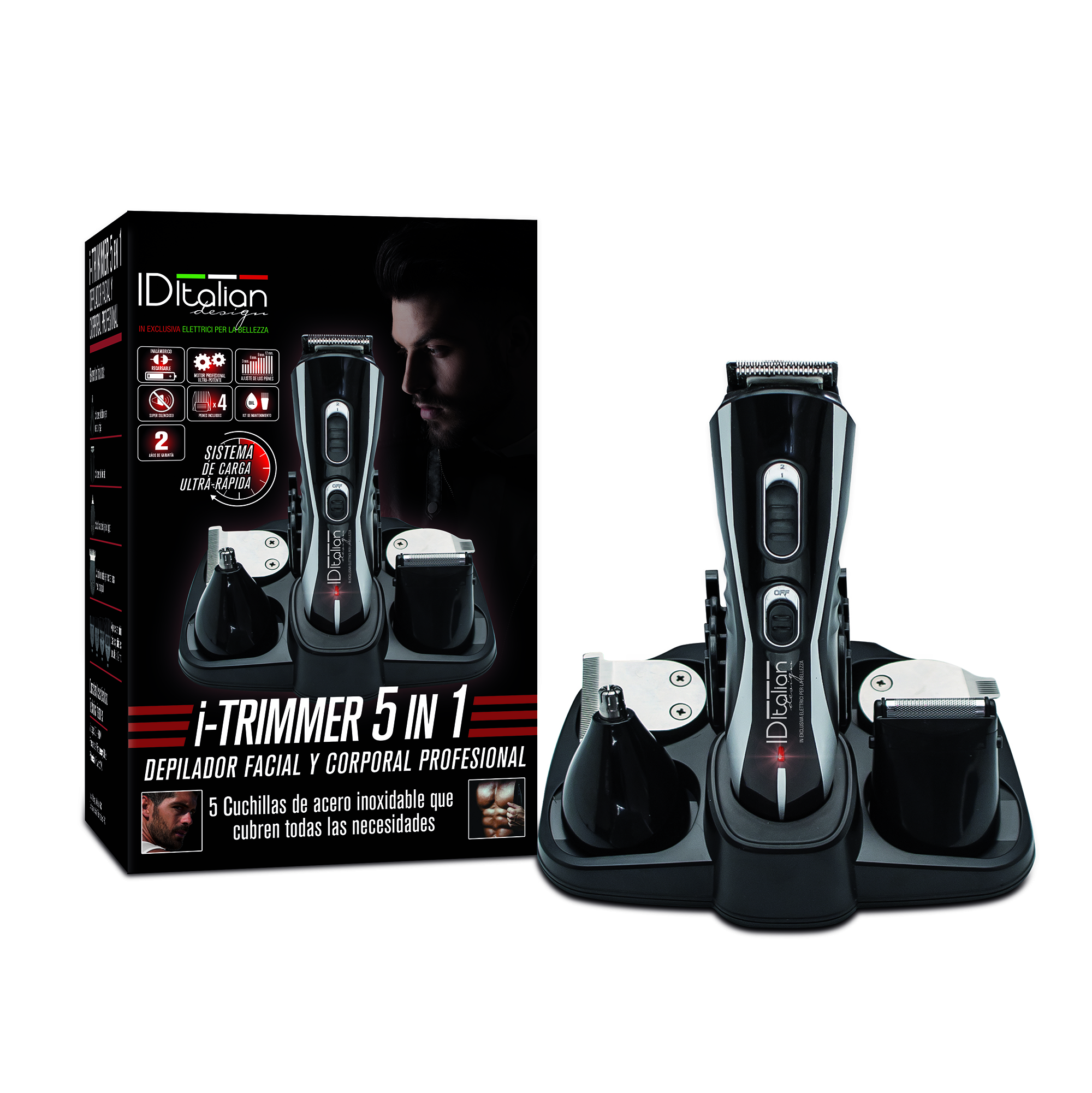 Italian Design i-Trimmer 5 in 1 Hair clipper