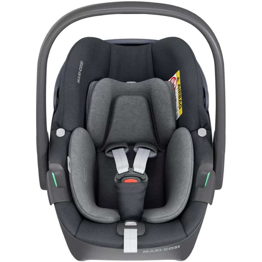 MAXI COSI Set Babyschale Pebble 360 Essential Graphite plus Basisstation FamilyFix 360