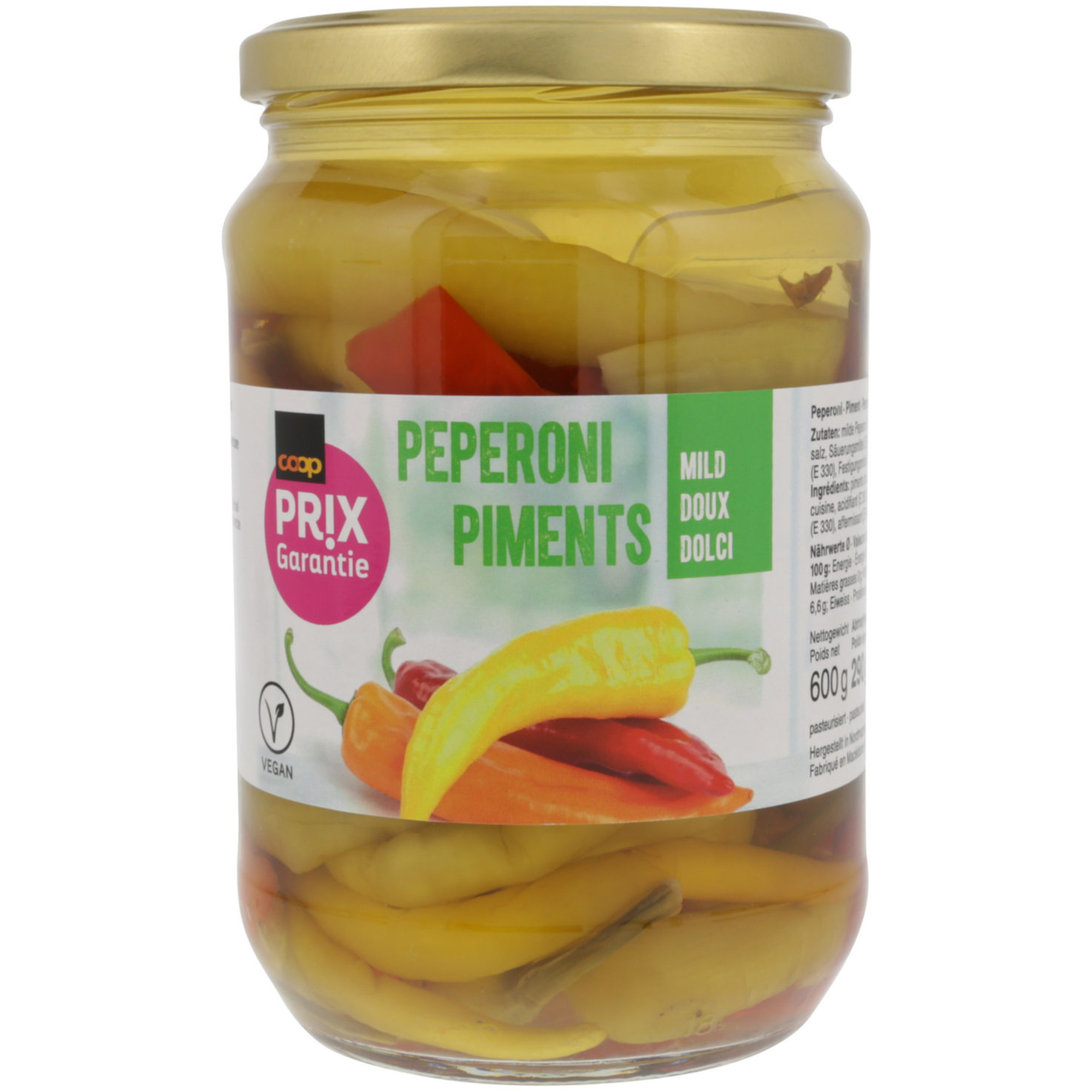 Prix Garantie Peperoni mild