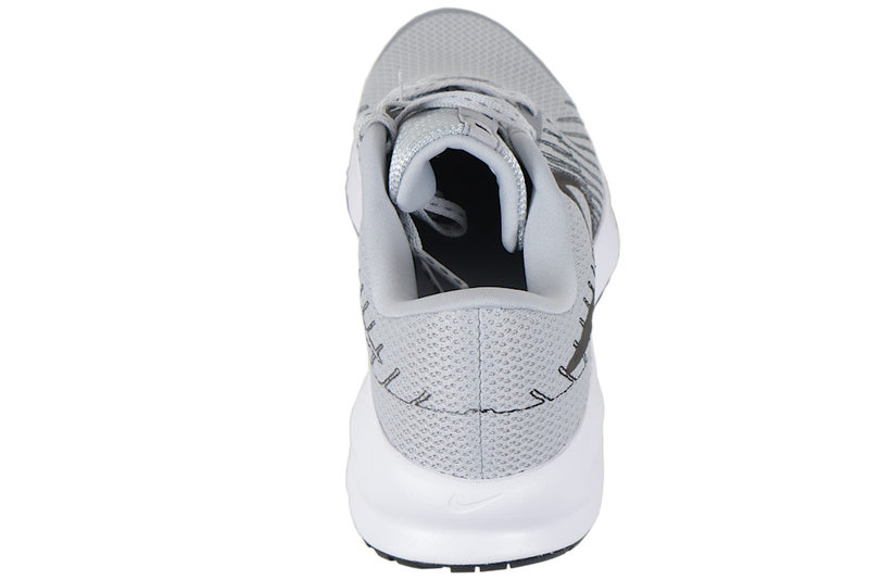 NIKE RUN DEFY SNEAKERS I LYSEGRÅ TEKSTIL