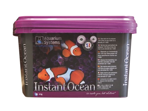Aquarium Systems Instant Ocean Zout 120 liter / 4 kilogram