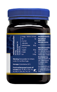 Manuka health Honing MGO 100  500GR