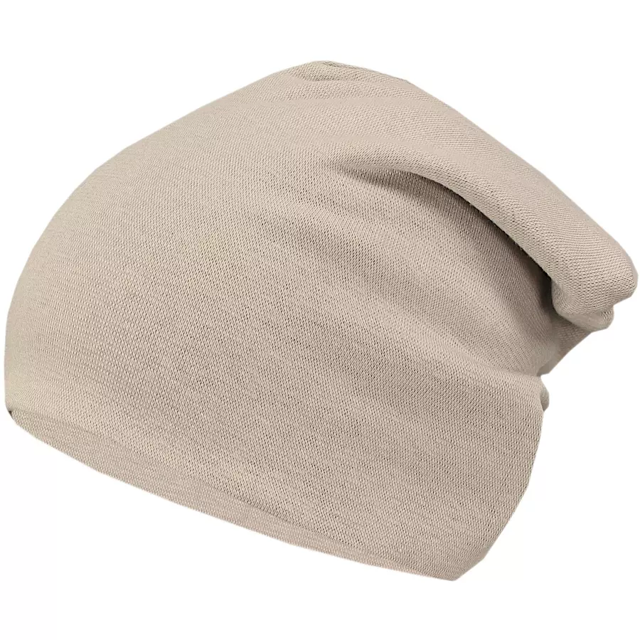 TupTam Unisex Kinder Beanie Mütze Schlauchschal Set beige Modell 1