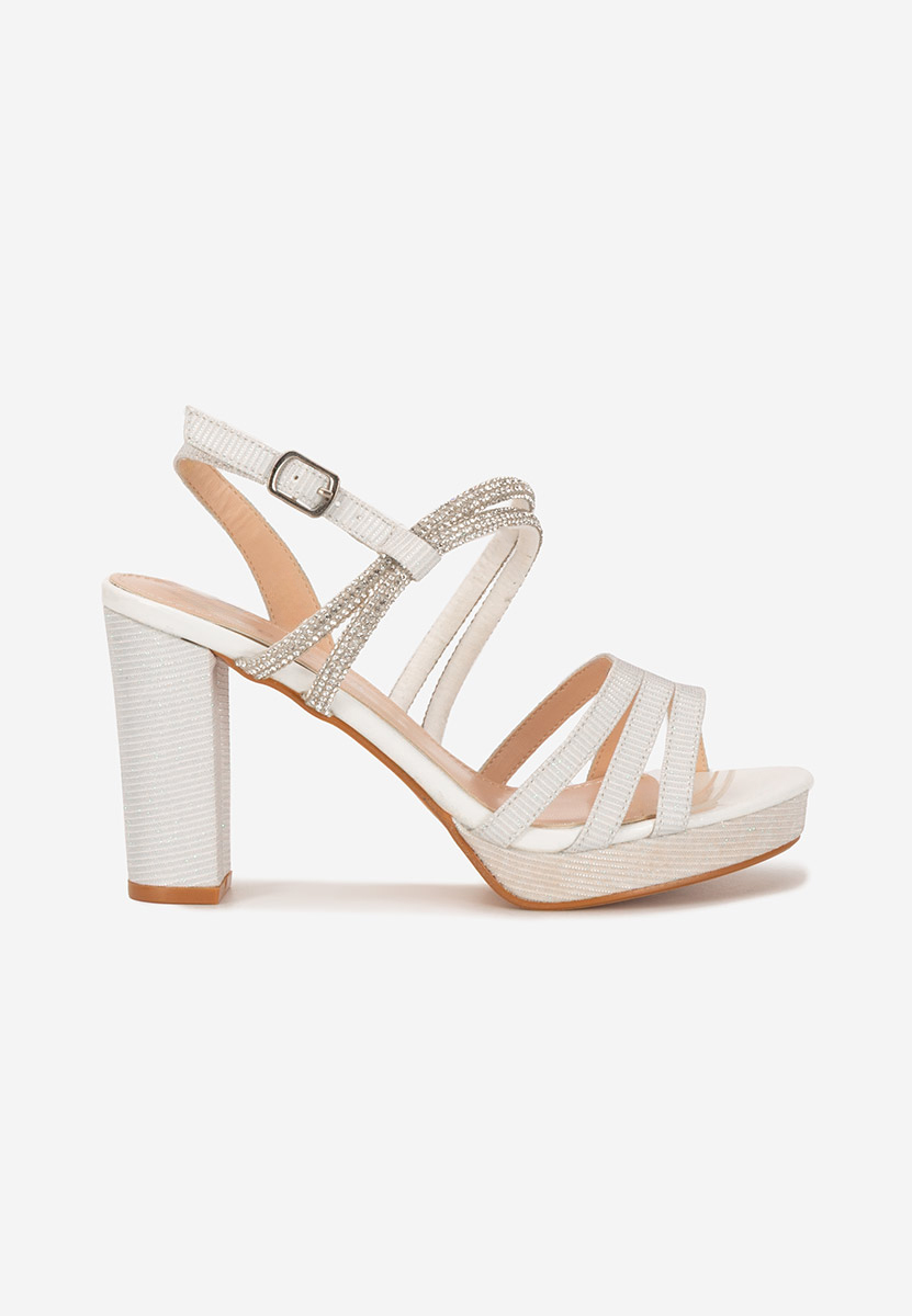 Sandales élégantes blanches Carlie