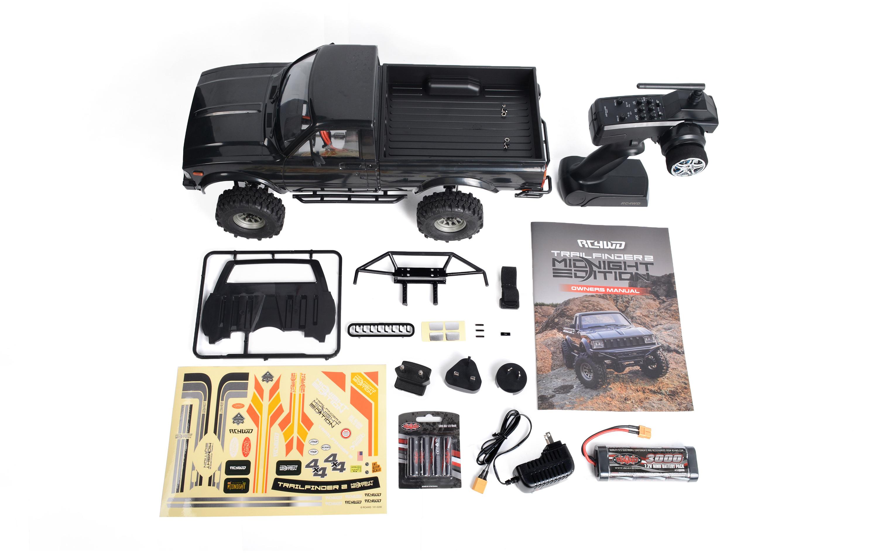Scale Crawler Trail Finder 2 Mojave II RTR, 1:10<br>RC4WD TF2 Midnight Edition Scale Crawler im Massstab 1:10