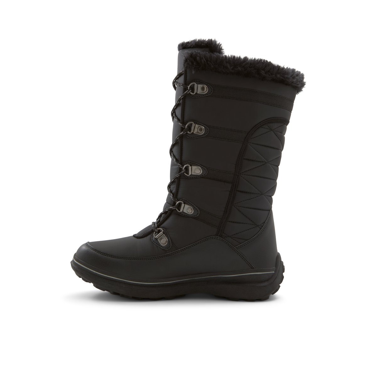 BANFF TRAIL-Vrurbag-Bottes mi-mollet - Noir/Noir
