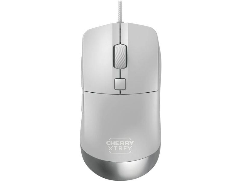 Cherry Gaming-Maus XTRFY M50 Weiss Leichtgewichtige Gaming-Maus