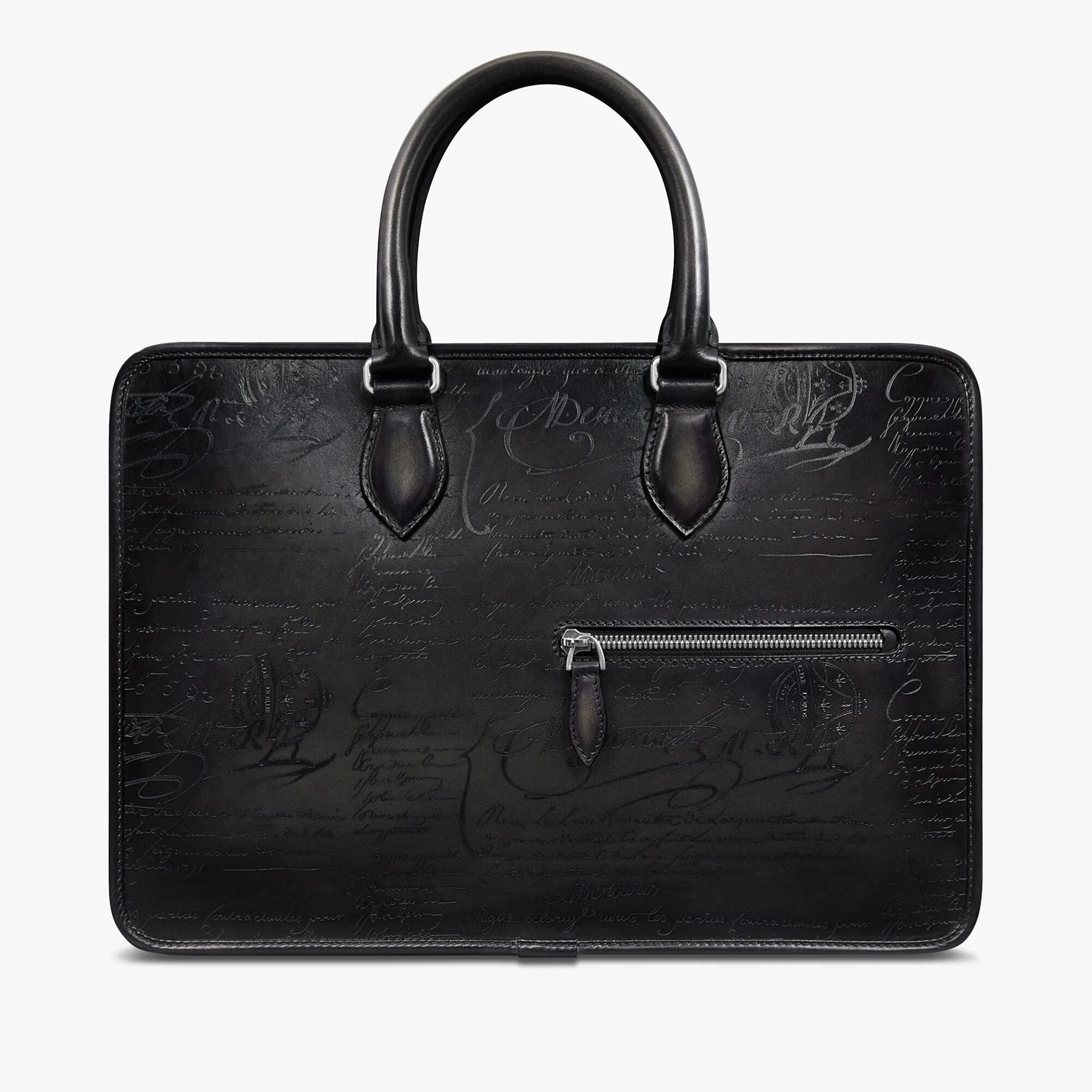 Cartable Un Jour Petit Modèle En Cuir Scritto