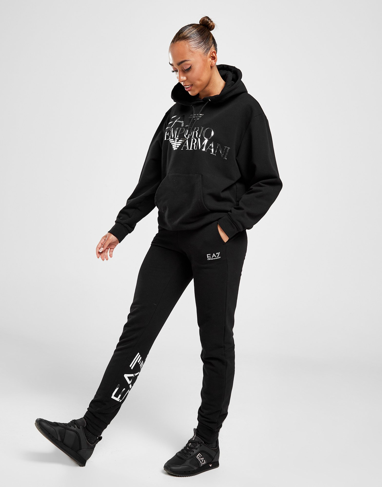 Emporio Armani EA7 Pantalon de jogging Shine Femme