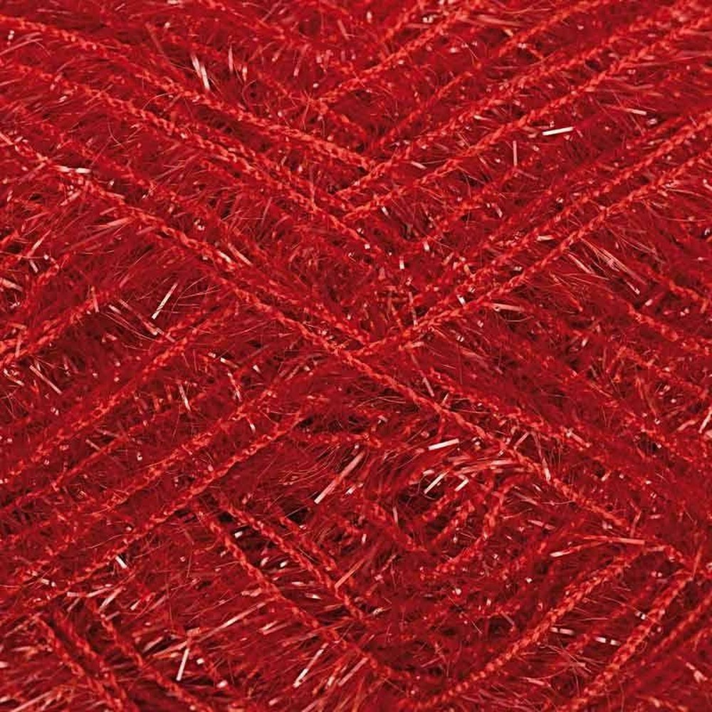 2 pelotes de fil pour éponge créative - creative bubble - rouge