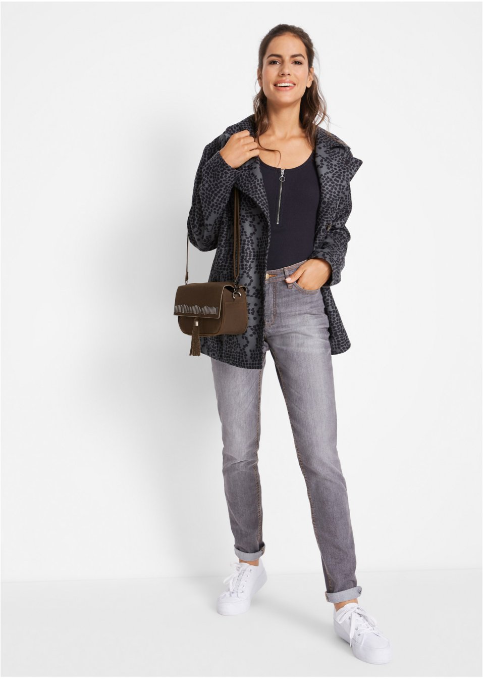 Jean extensible confort-stretch Mom