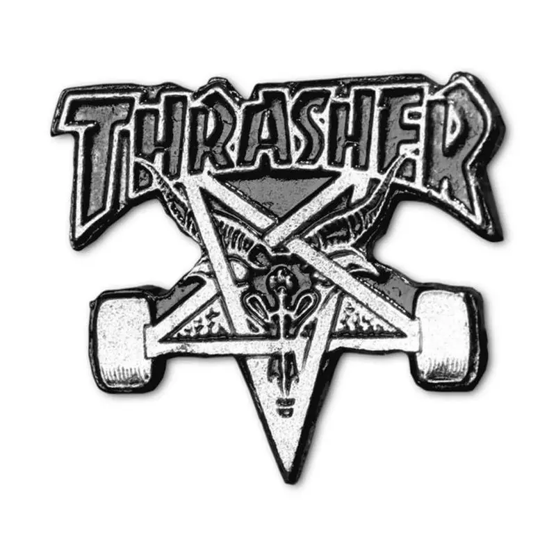 Promotion THRASHER pin skate goat