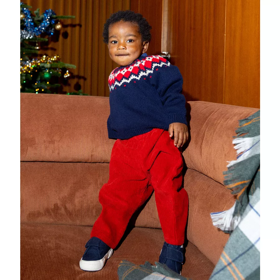 Petit Bateau Cordhose Stop