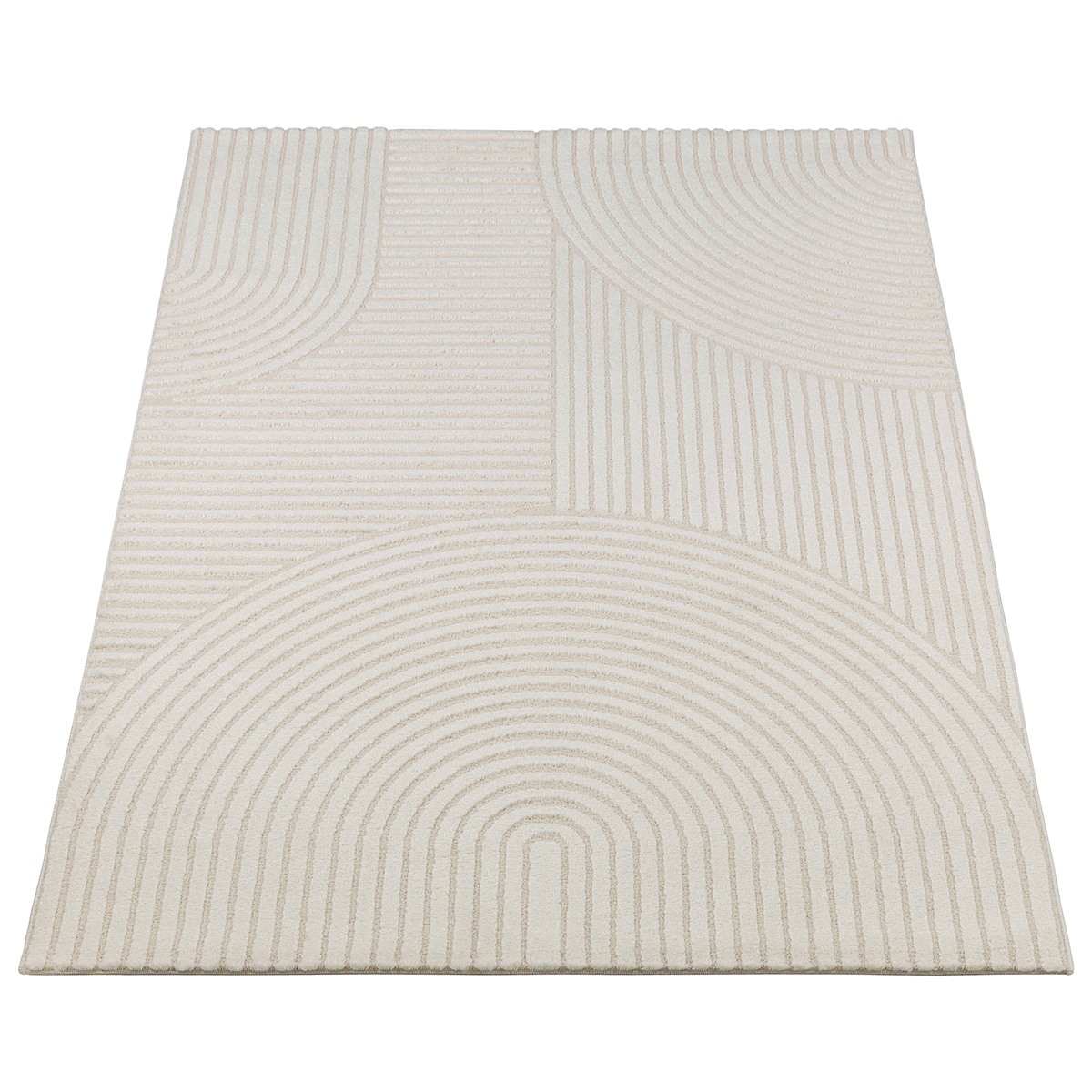 the carpet Teppich »Everest« rechteckig 14 mm Höhe moderner Wohnzimmer Teppich hohe Flordichte
