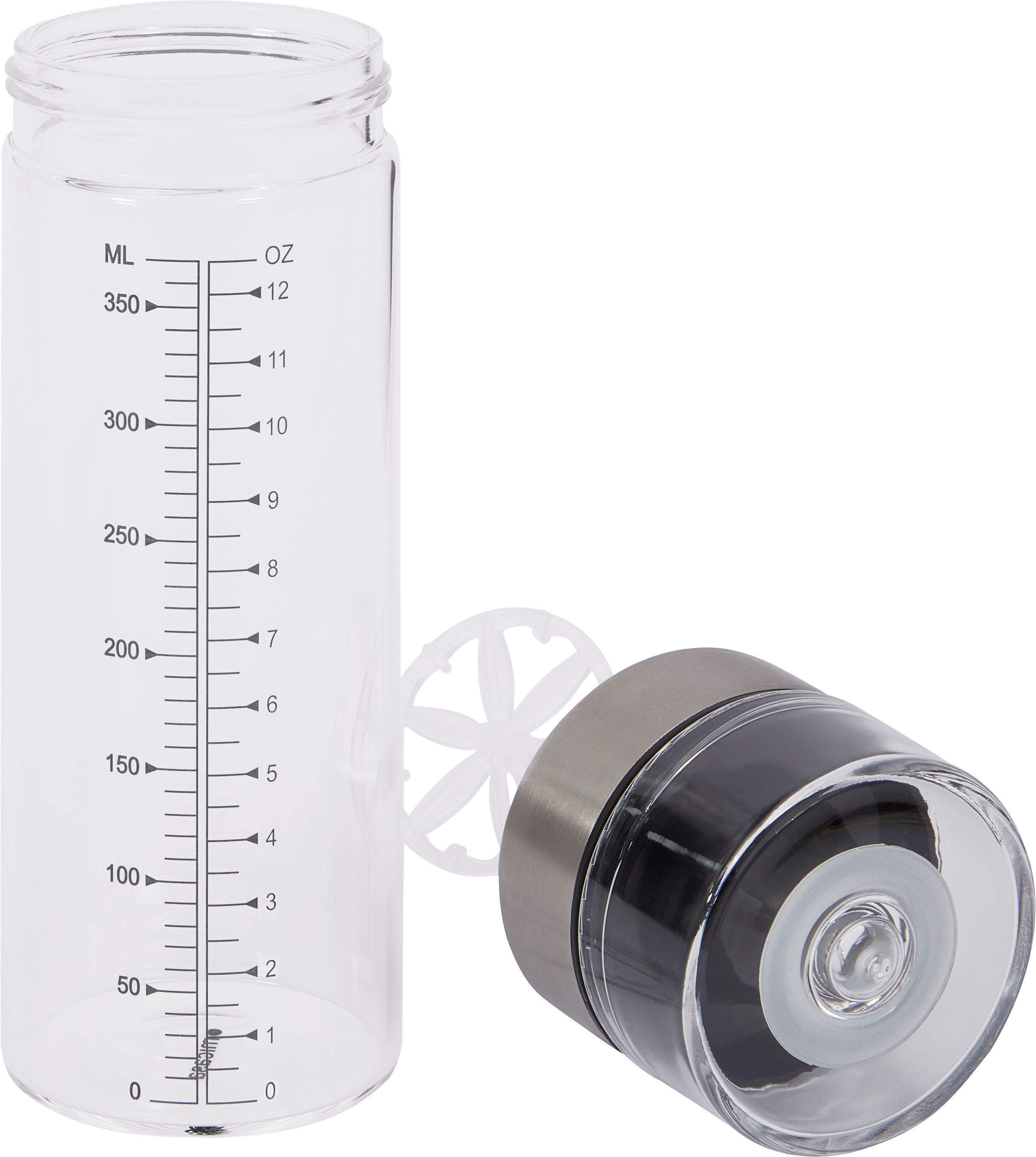 SISTO Dressing-Shaker - Schwarz, Transparent / H: 21.3 cm