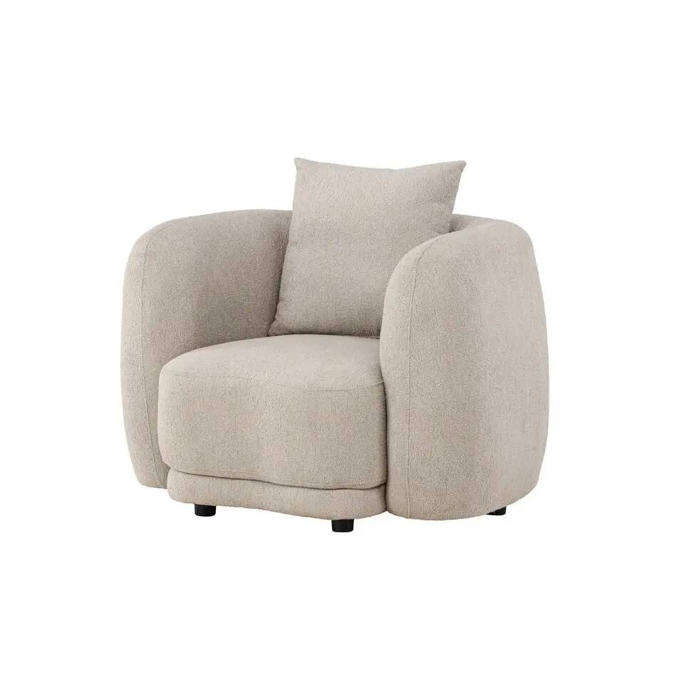 Fauteuil Beige Stof - 110x97x72cm - Cielo