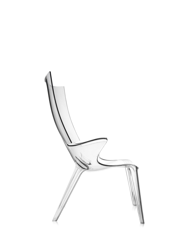 Kartell Uncle Jim fauteuil Crystal