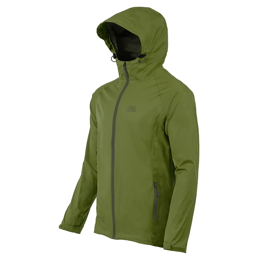 Highlander -  Highlander Regenjacke Stow and Go oliv